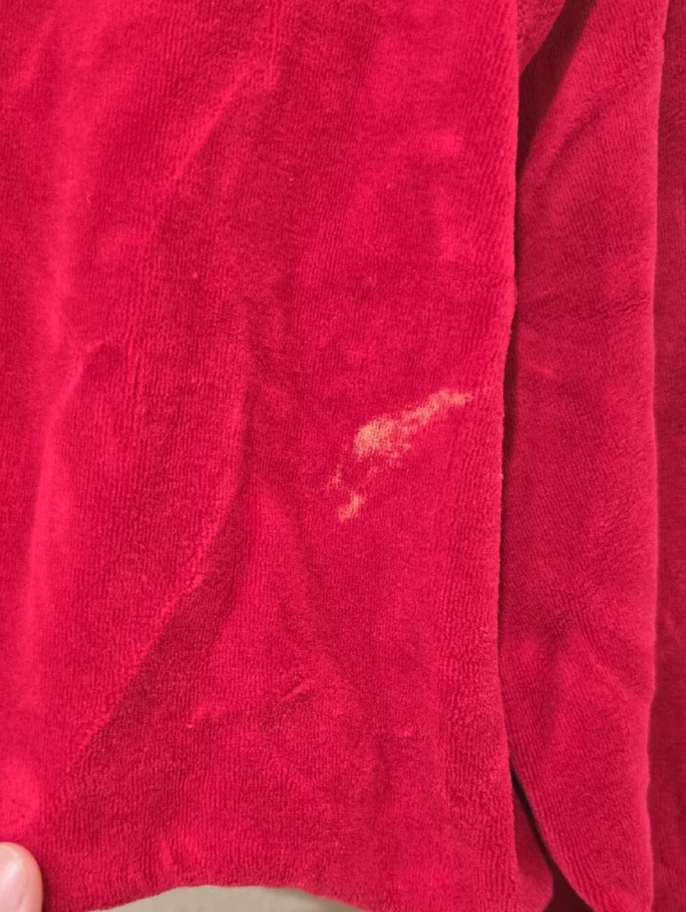 True Religion plush velour